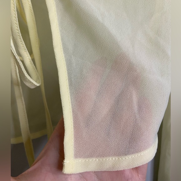 Tiger Mist Sheer Tie Top - Picture 7 of 7